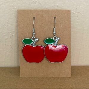 Apple 🍎 earrings